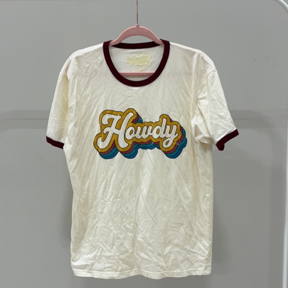 Vintage Style Howdy T-shirt